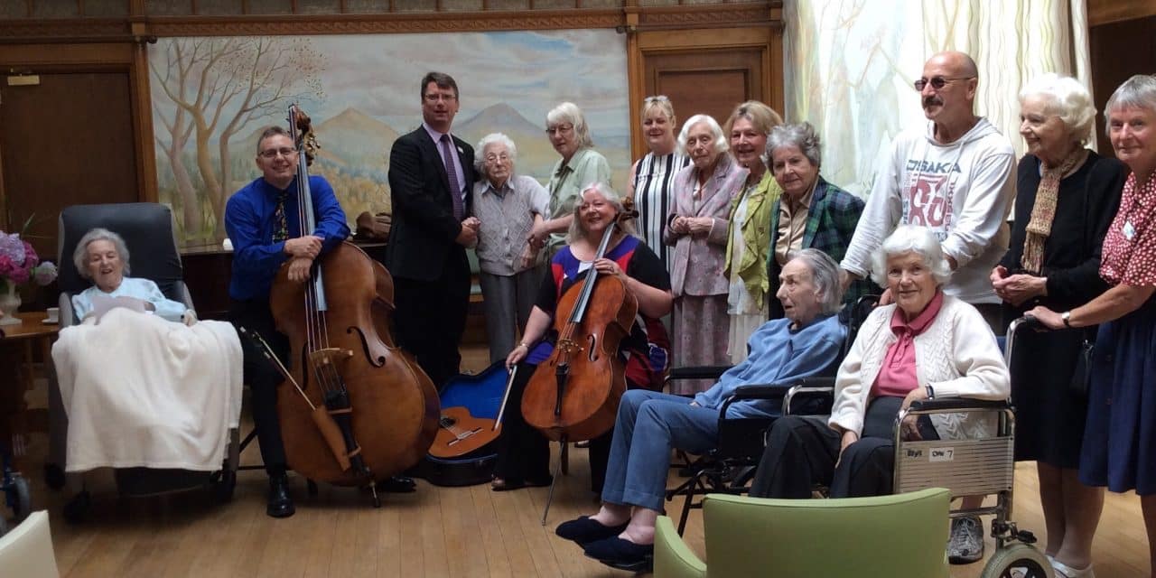 Concerts in Care homes September