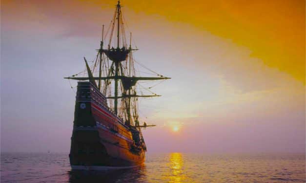 Voyage to America – Mayflower on the Sea of Time